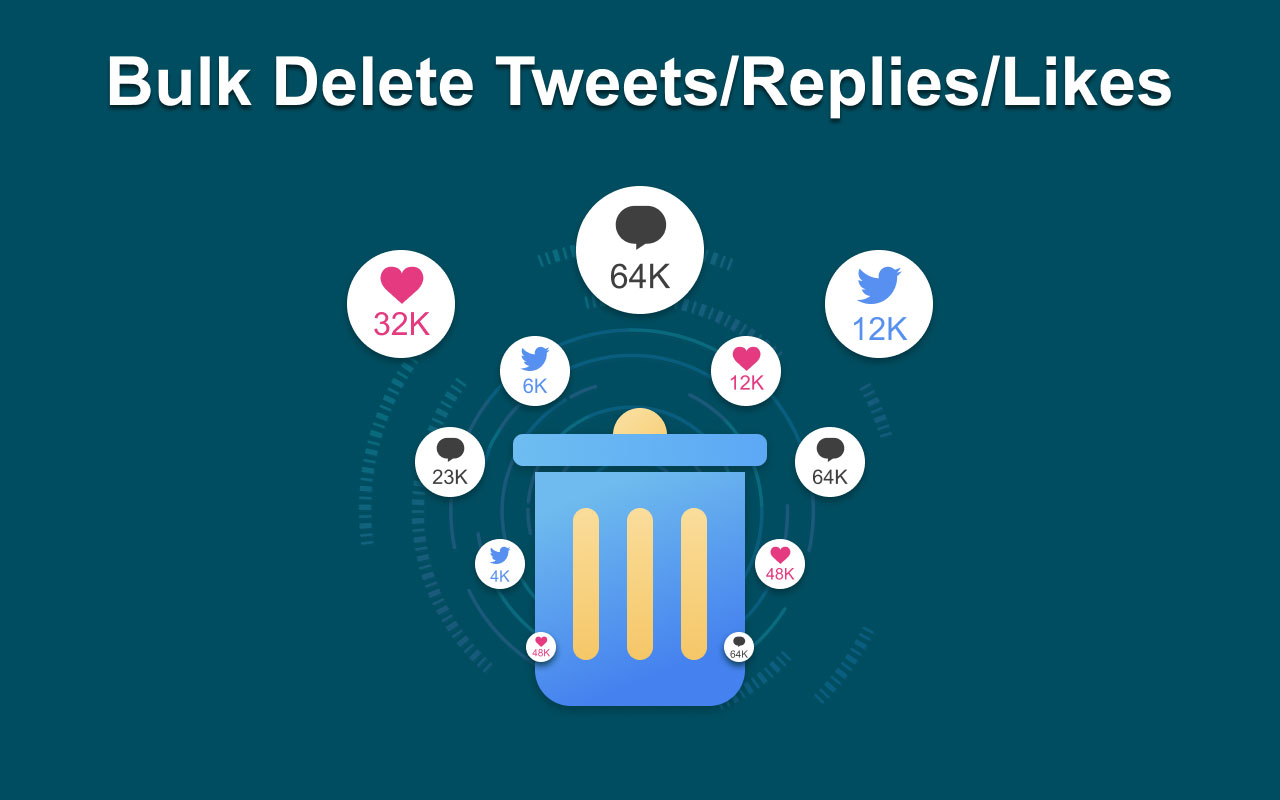 Bulk Delete Tweets/Replies/Likes